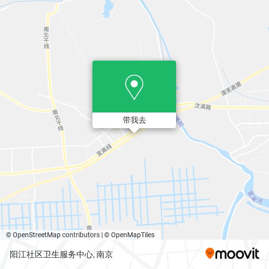 阳江社区卫生服务中心地图