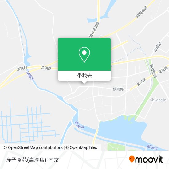 洋子食苑(高淳店)地图