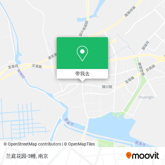 兰庭花园-3幢地图