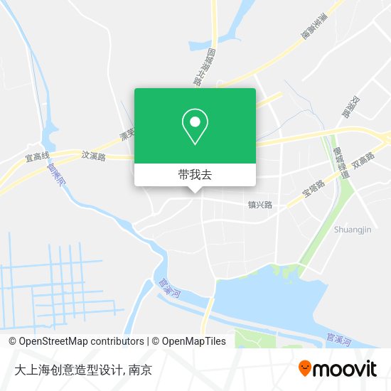 大上海创意造型设计地图
