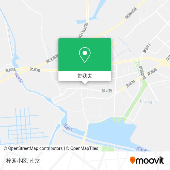 梓园小区地图
