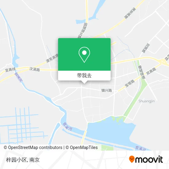 梓园小区地图