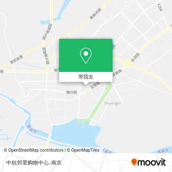 中杭邻里购物中心地图