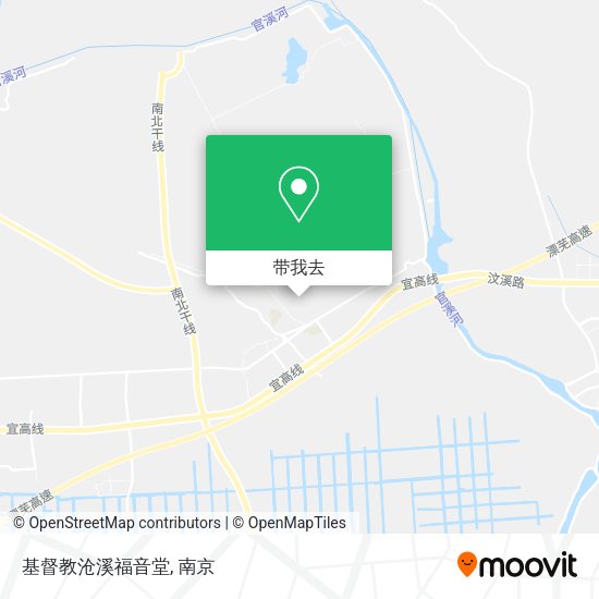 基督教沧溪福音堂地图