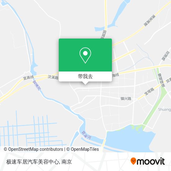 极速车居汽车美容中心地图