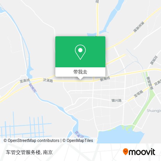 车管交管服务楼地图