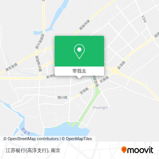 江苏银行(高淳支行)地图
