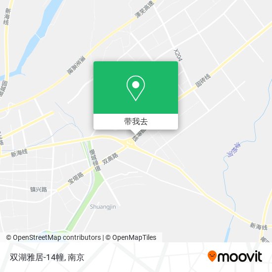 双湖雅居-14幢地图