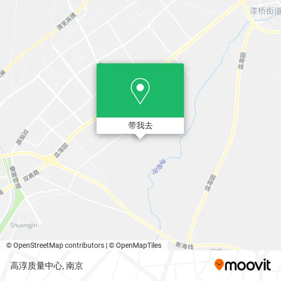 高淳质量中心地图