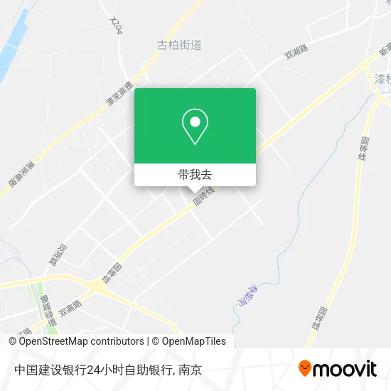 中国建设银行24小时自助银行地图