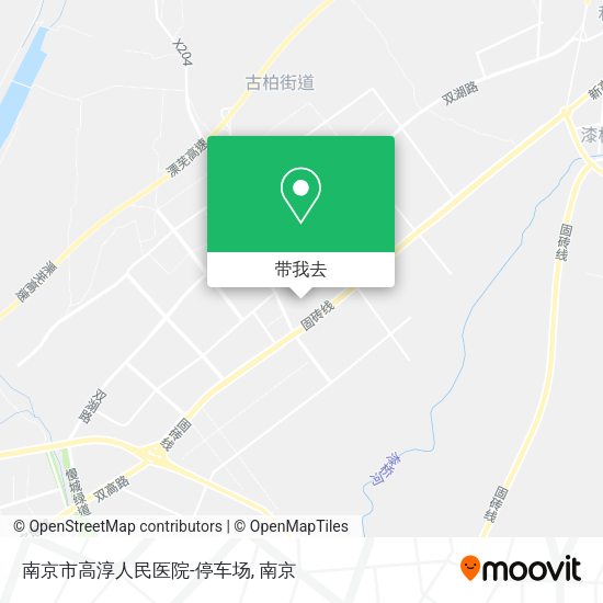 南京市高淳人民医院-停车场地图