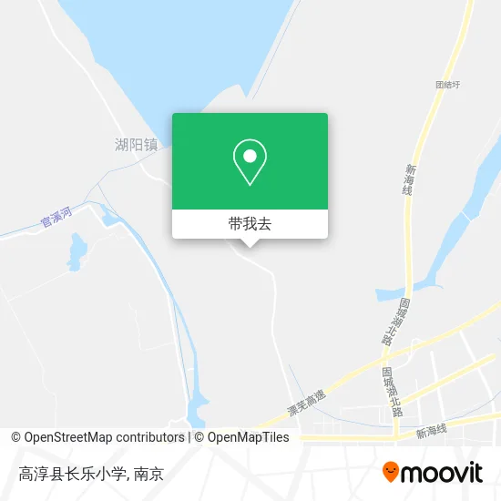 高淳县长乐小学地图