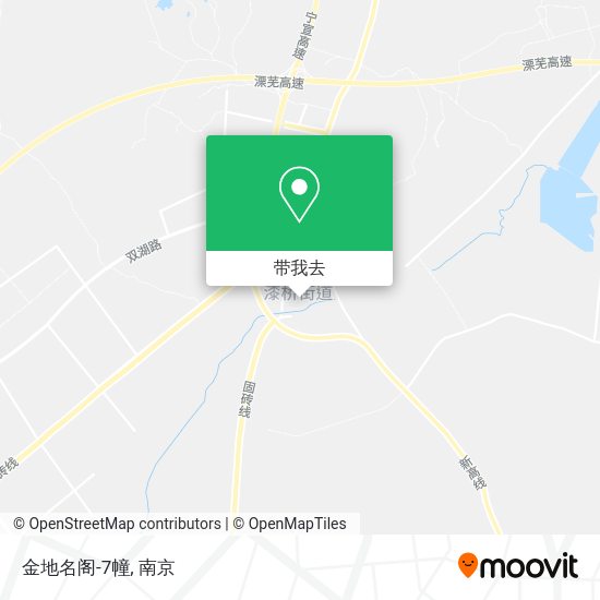 金地名阁-7幢地图