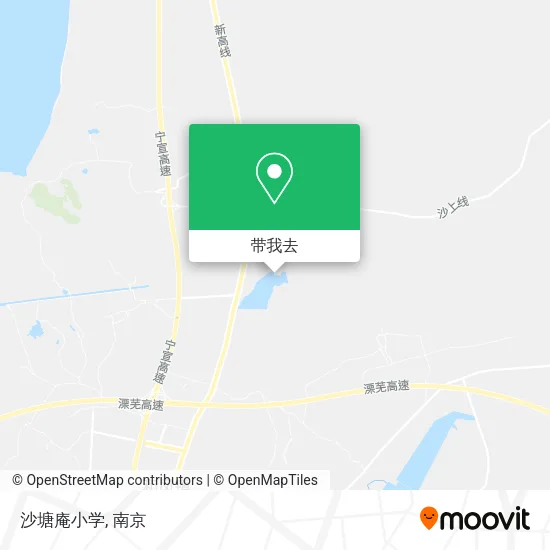 沙塘庵小学地图