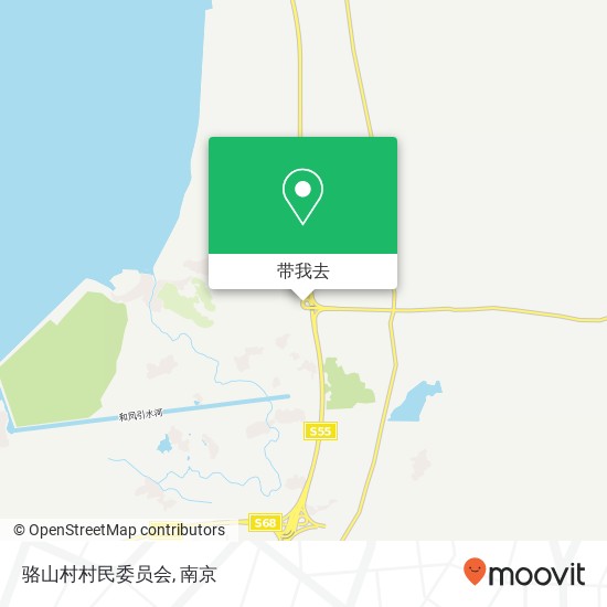 骆山村村民委员会地图