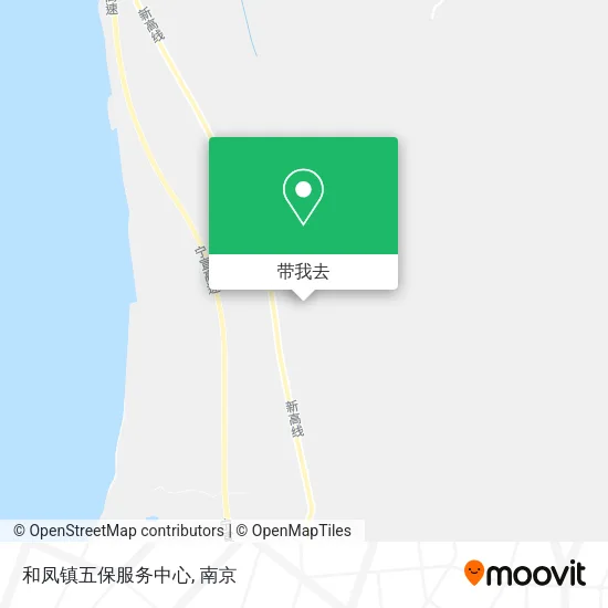 和凤镇五保服务中心地图