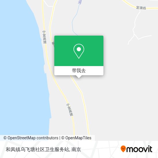 和凤镇乌飞塘社区卫生服务站地图