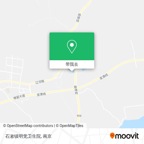 石湫镇明觉卫生院地图