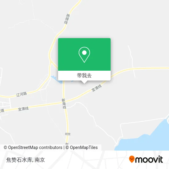 焦赞石水库地图