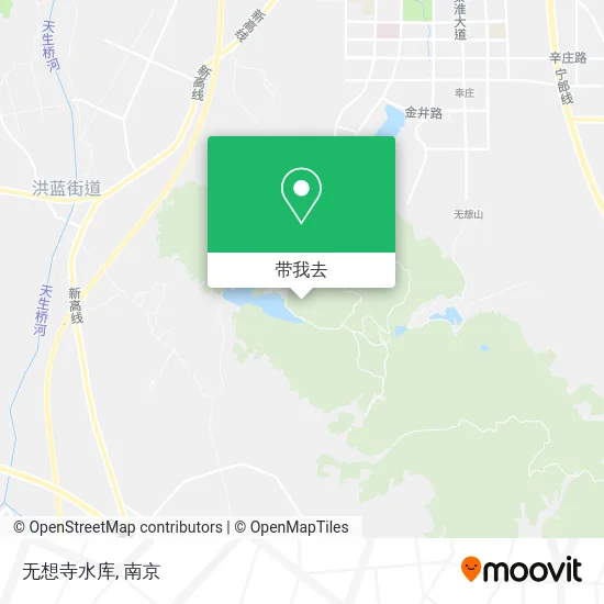 无想寺水库地图
