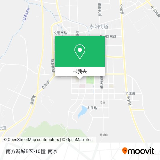 南方新城B区-10幢地图