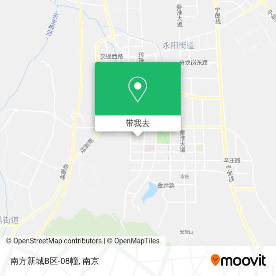 南方新城B区-08幢地图