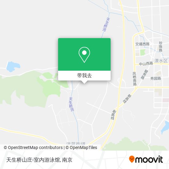 天生桥山庄-室内游泳馆地图