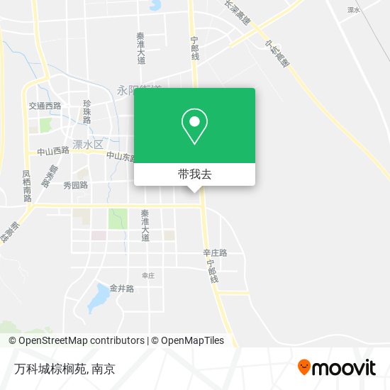 万科城棕榈苑地图