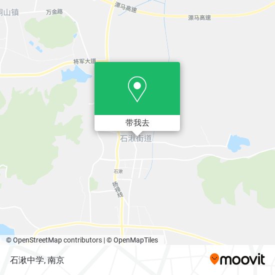 石湫中学地图
