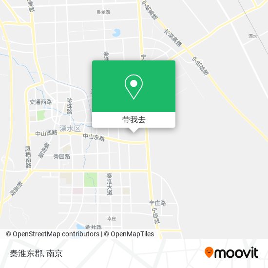 秦淮东郡地图