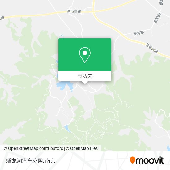 蟠龙湖汽车公园地图