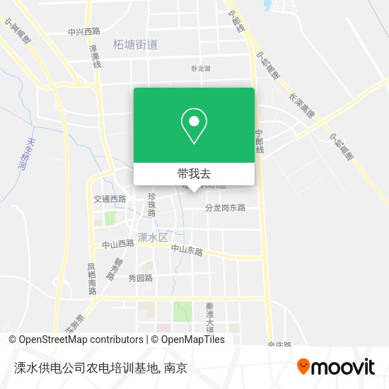 溧水供电公司农电培训基地地图
