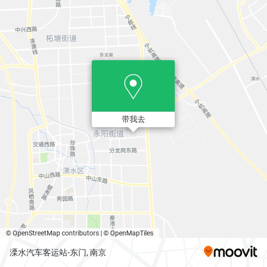 溧水汽车客运站-东门地图