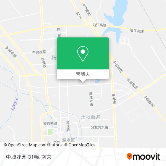 中城花园-31幢地图