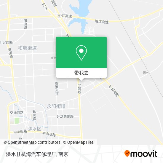 溧水县杭海汽车修理厂地图
