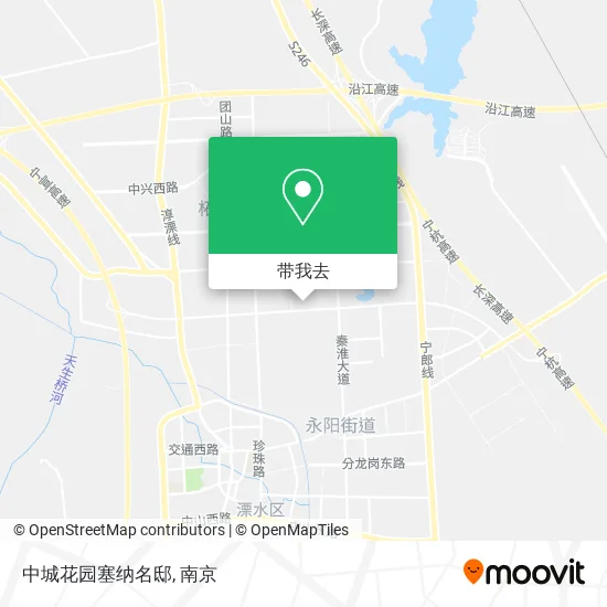 中城花园塞纳名邸地图