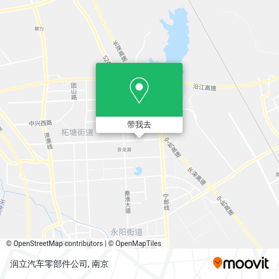 润立汽车零部件公司地图