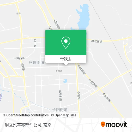 润立汽车零部件公司地图