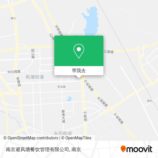南京避风塘餐饮管理有限公司地图