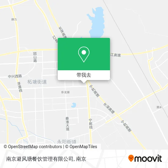 南京避风塘餐饮管理有限公司地图