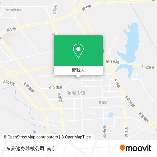 东豪健身器械公司地图
