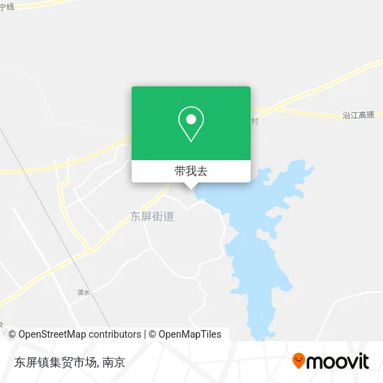 东屏镇集贸市场地图