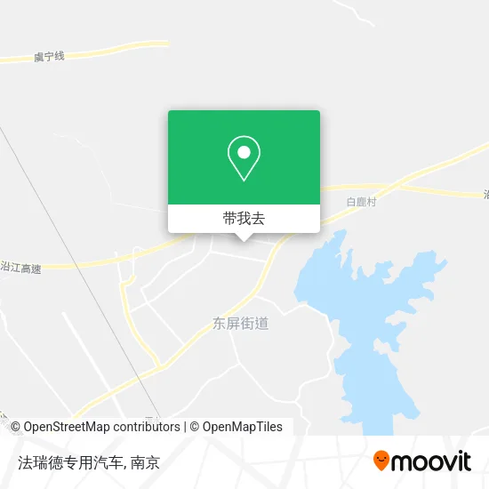 法瑞德专用汽车地图
