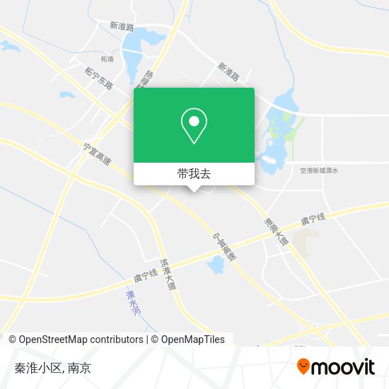 秦淮小区地图