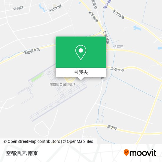 空都酒店地图