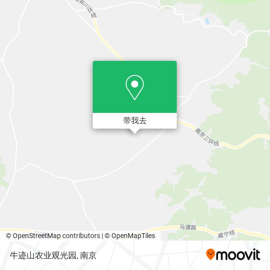 牛迹山农业观光园地图