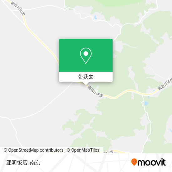亚明饭店地图
