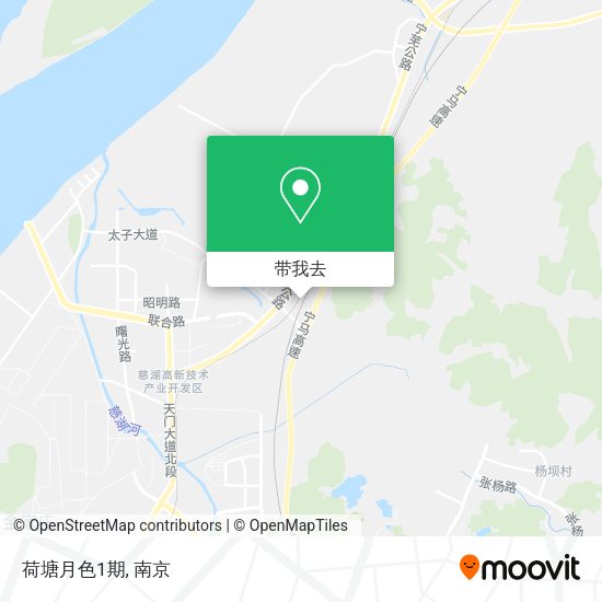 荷塘月色1期地图