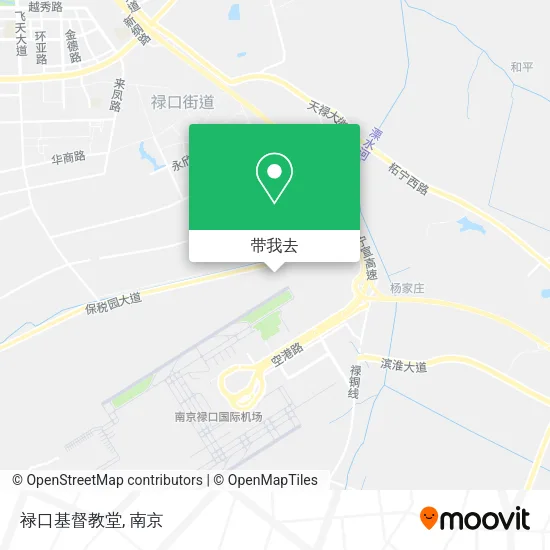 禄口基督教堂地图