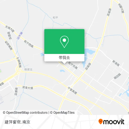 建萍窗帘地图